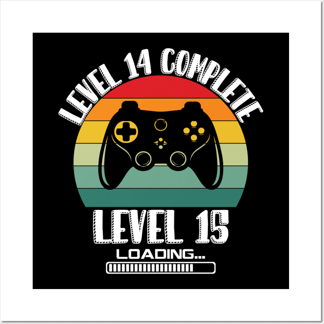 Level 6 Complete Level 7 Loading 6th Birthday Video Gamer Wall Art by Richmondrabiot